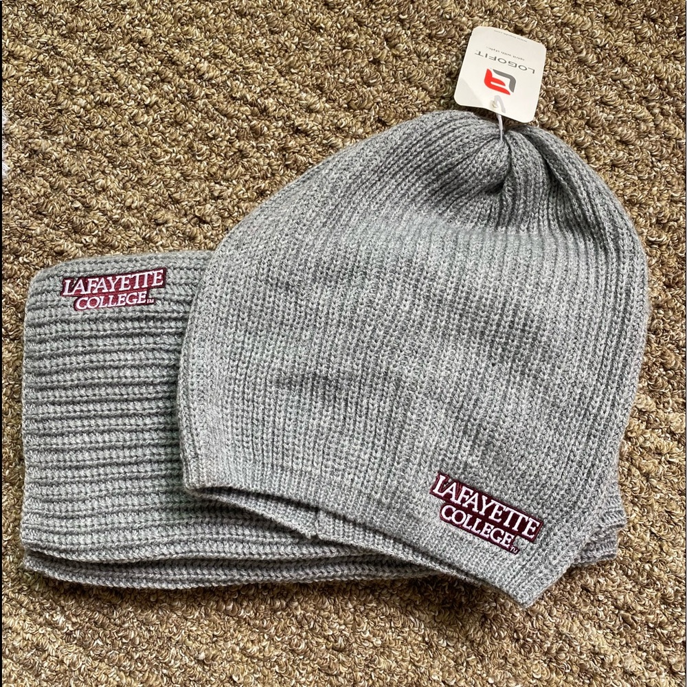 Lafayette College Scarf & Beanie Combo Pack